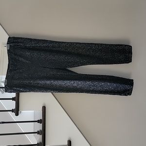 Sequin black pants